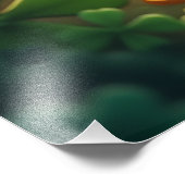 Whimsical Cat in einem Pot aus Gold Fotodruck (Ecke)
