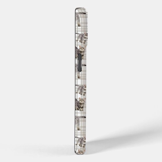 Whimsical Cat iPhone 15 Phone Case (Rückseite / Rechts)