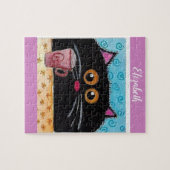 Whimsical Cat Jigsaw Puzzle Daisy (Horizontal)