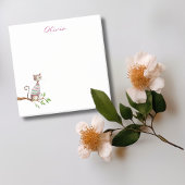 Whimsical Cat Mama Cat Lover Niedliche Wasserfarbe Post-it Klebezettel