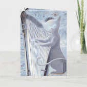 Whimsical Cat Music – Greeting Card Karte (Rückseite)