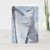 Whimsical Cat Music – Greeting Card Karte (Vorderseite)