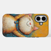 Whimsical Cat Phone I6 Fall Case-Mate iPhone Hülle (Rückseite (Horizontal))