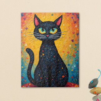Whimsical Cat Puzzle
