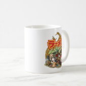 Whimsical Cat Ramen Noodle Stall Kaffeetasse (VorderseiteRechts)