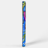 Whimsical Cat Samsung S21 Android Smartphone Case Galaxy Hülle (Rechte Seite)