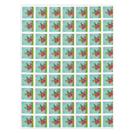 Whimsical Cat Sitzen in einem Teacup Weihnachten Tischdecke