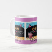 Whimsical Cat Tasse (Vorderseite Links)