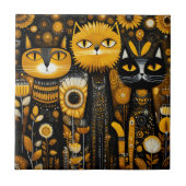 Whimsical Cats Fliese (Vorderseite)