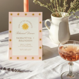 Whimsical Celestial Folk Probe Dinner Einladung