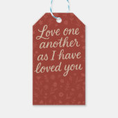 Whimsical Chalk Style Typografie Geschenkanhänger (Vorderseite)