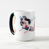 Whimsical Character Power  Verwandlungstasse (Vorderseite Links)