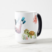 Whimsical Character Power  Verwandlungstasse (VorderseiteRechts)