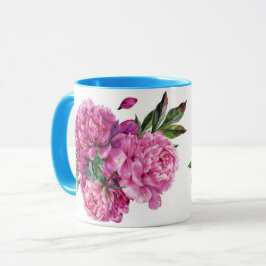 "Whimsical Charm: Ein Vintag Inspiriert Aquarell B Tasse