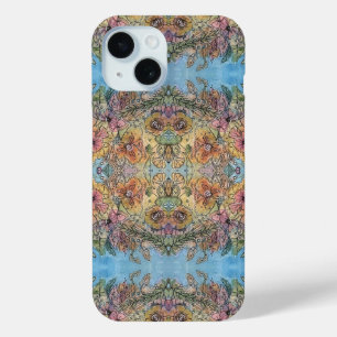 Whimsical Chic Flower Garden Aquarellmalerei Case-Mate iPhone Hülle
