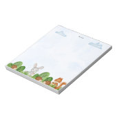 Whimsical Chic Forest Woodland Tiere Notizblock (Rotiert)