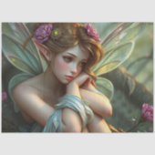 Whimsical Child Fairy - Paper-Schnitt Seidenpapier (Vorderseite)