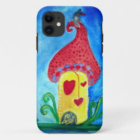 Whimsical Child Illustration iPhone SE + iPhone