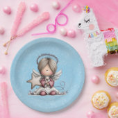 Whimsical Christmas Angel Pappteller (Party)