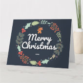 Whimsical Christmas Cards Collection Karte (Rückseite)
