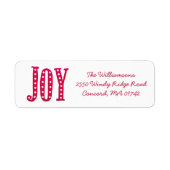Whimsical Christmas Doodled Joy Custom (Vorne)