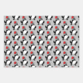 Whimsical Christmas Frogs Geschenkpapier Set (Vorderseite 2)