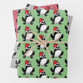 Whimsical Christmas Frogs Geschenkpapier Set (Beispiel)