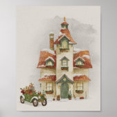 Whimsical-Christmas-Geschichtenbuch-Kinderposter Poster (Vorne)