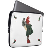 Whimsical Christmas Gnome Laptop-Sieb 13" | Laptopschutzhülle (Vorne Rechts)