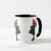 Whimsical Christmas Gnome Tasse - Kaffee & Tee Cup (VorderseiteRechts)