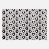 Whimsical Christmas Gorillas Geschenkpapier Set (Vorderseite 2)