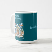 Whimsical Christmas Mug Kaffeetasse (Vorderseite Links)