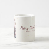 Whimsical Christmas Mug – Minimal Holiday Design Kaffeetasse (Mittel)