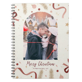 Whimsical Christmas Notebook – Minimal Holiday Des Notizblock