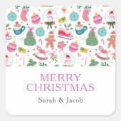 Whimsical Christmas Stickers (Vorderseite)