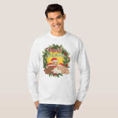 Whimsical Christmas Sweater | Puppies T-Shirt (Vorne ganz)