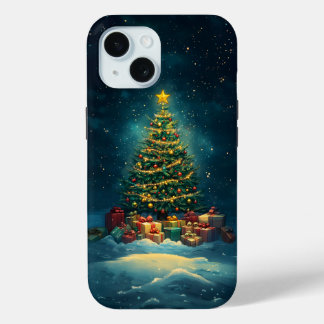 Whimsical Christmas Tree iPhone Case