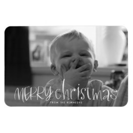 Whimsical Classic Frohe Weihnachten Magnet