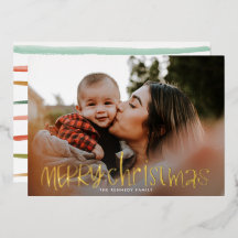 Whimsical Classic Frohe Weihnachts-Foto