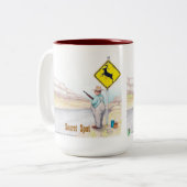 Whimsical Coffee Tasse - Geheimnisse (Vorderseite Links)