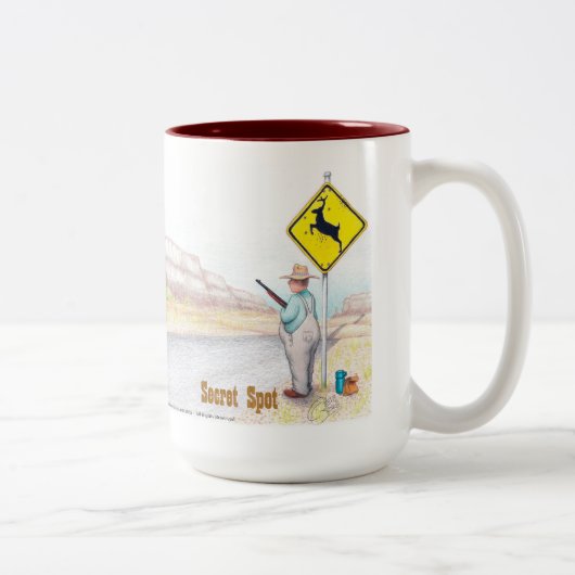 Whimsical Coffee Tasse - Geheimnisse (Rechts)