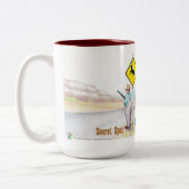 Whimsical Coffee Tasse - Geheimnisse (Links)
