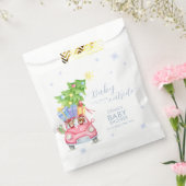 Whimsical Cold Outside Reindeer Bear Baby Shower  Geschenktütchen (Versiegelt)