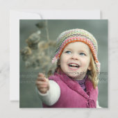 Whimsical Color Dots Birds Tree Kinder 2. Geburtst Einladung (Rückseite)