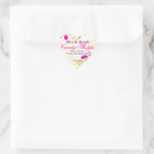 Whimsical Colorful Blume Candy Shoppe Sticker (Tasche)