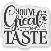 Whimsical Complical für Kleinunternehmen Aufkleber (Vorderseite)