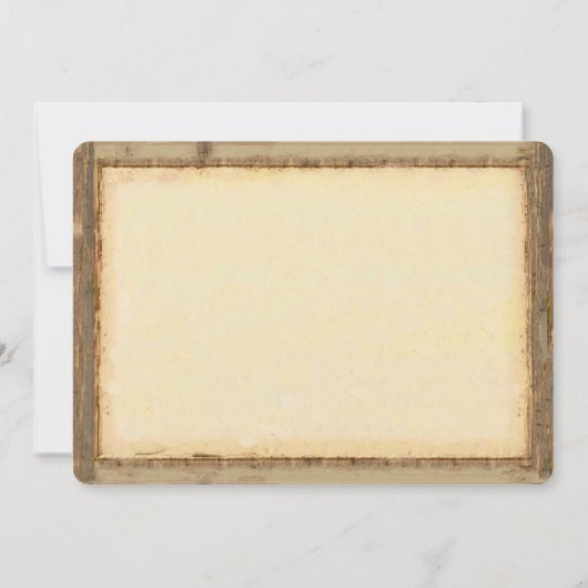 Whimsical Coral Heart Leaf Tree Hochzeitseinladung Einladung (Rückseite)