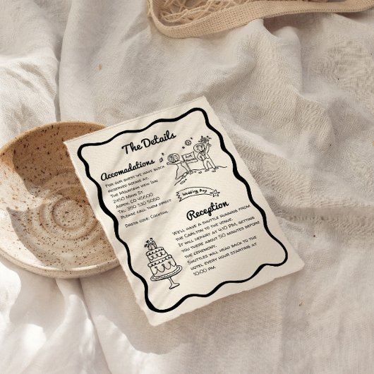 Whimsical cosmic space The details Enclosure Card Dankeskarte