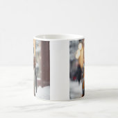 Whimsical Cosy Pinguin Snowy Winter Kaffeetasse (Mittel)