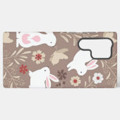 Whimsical Cotattcore Bunnies Samsung Galaxy Hülle (Rückseite (Horizontal))